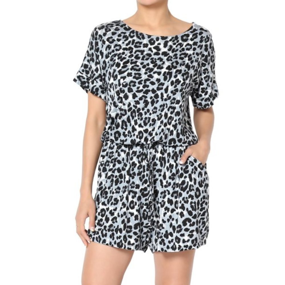 SHORT SLEEVE JERSEY ROMPER **NEW**